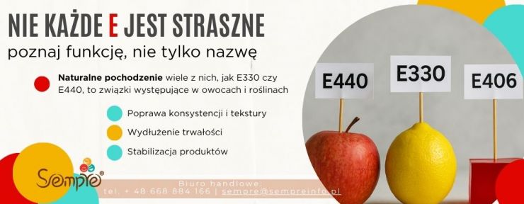 Nie każde E jest straszne poznaj funkcję, nie tylko nazwę. Funkcjonalne dodatki spożywcze. Funkcjonalne dodatki spożywcze - poznaj ich rodzaje i znaczenie.